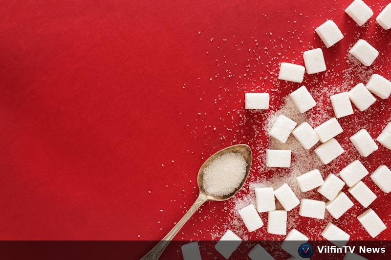 Sugar and blood sugar concept