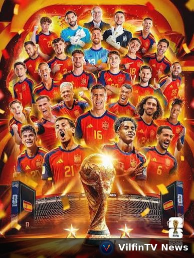 Spain Win Second World Cup Title, Beating Ten-Man Argentina 1-0 in Extra Time